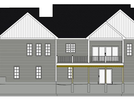 Rear elevation