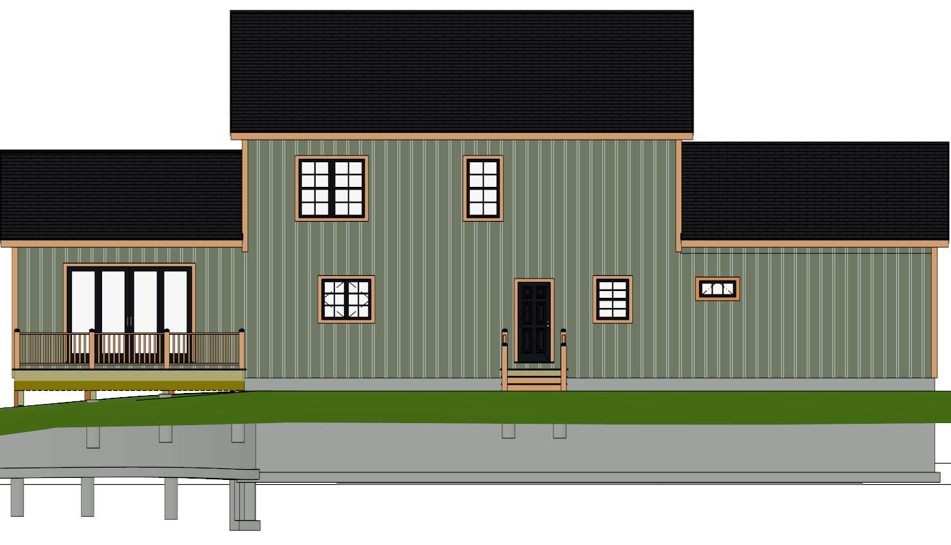 Rear Elevation