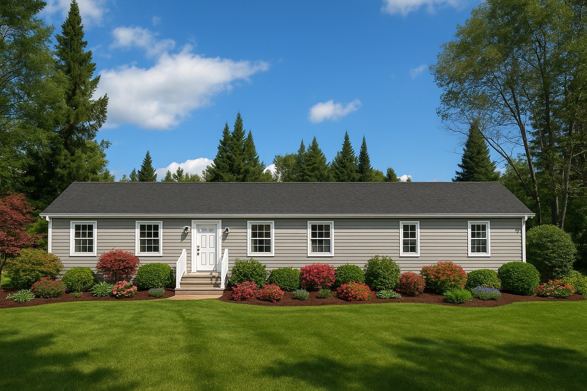 Front elevation of house plan 240304