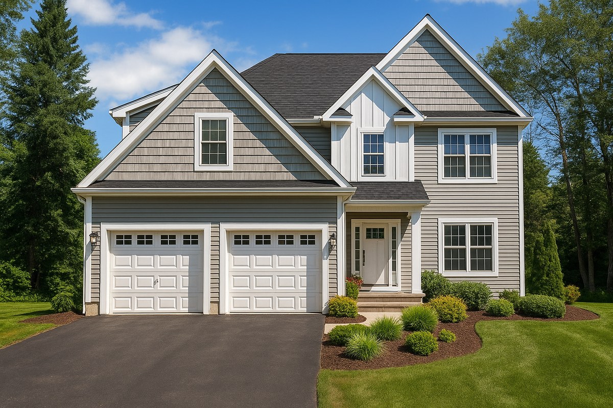Front elevation of house plan 240510