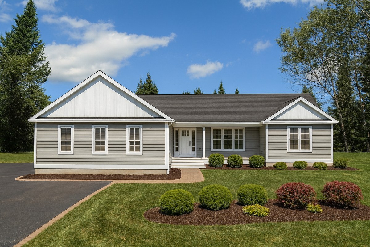 Front elevation of house plan 240603