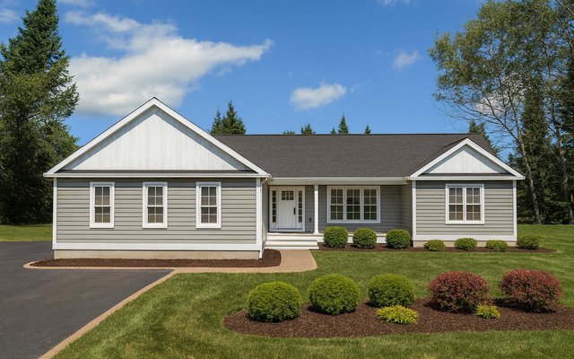 Front elevation of Plan 240603