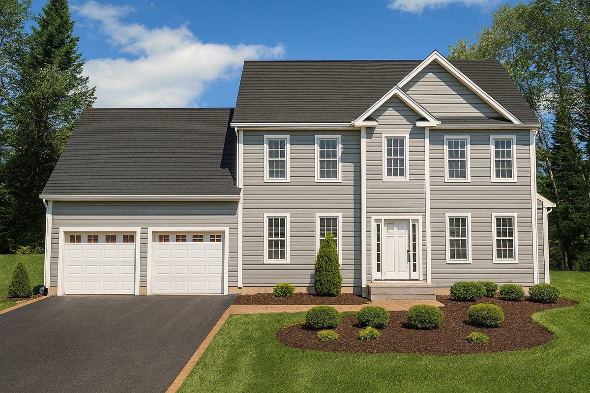 Front elevation of house plan 240604