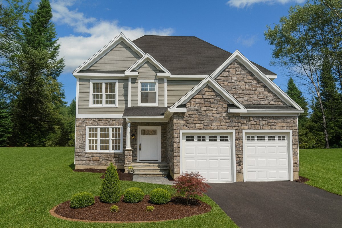 Front elevation of house plan 240608