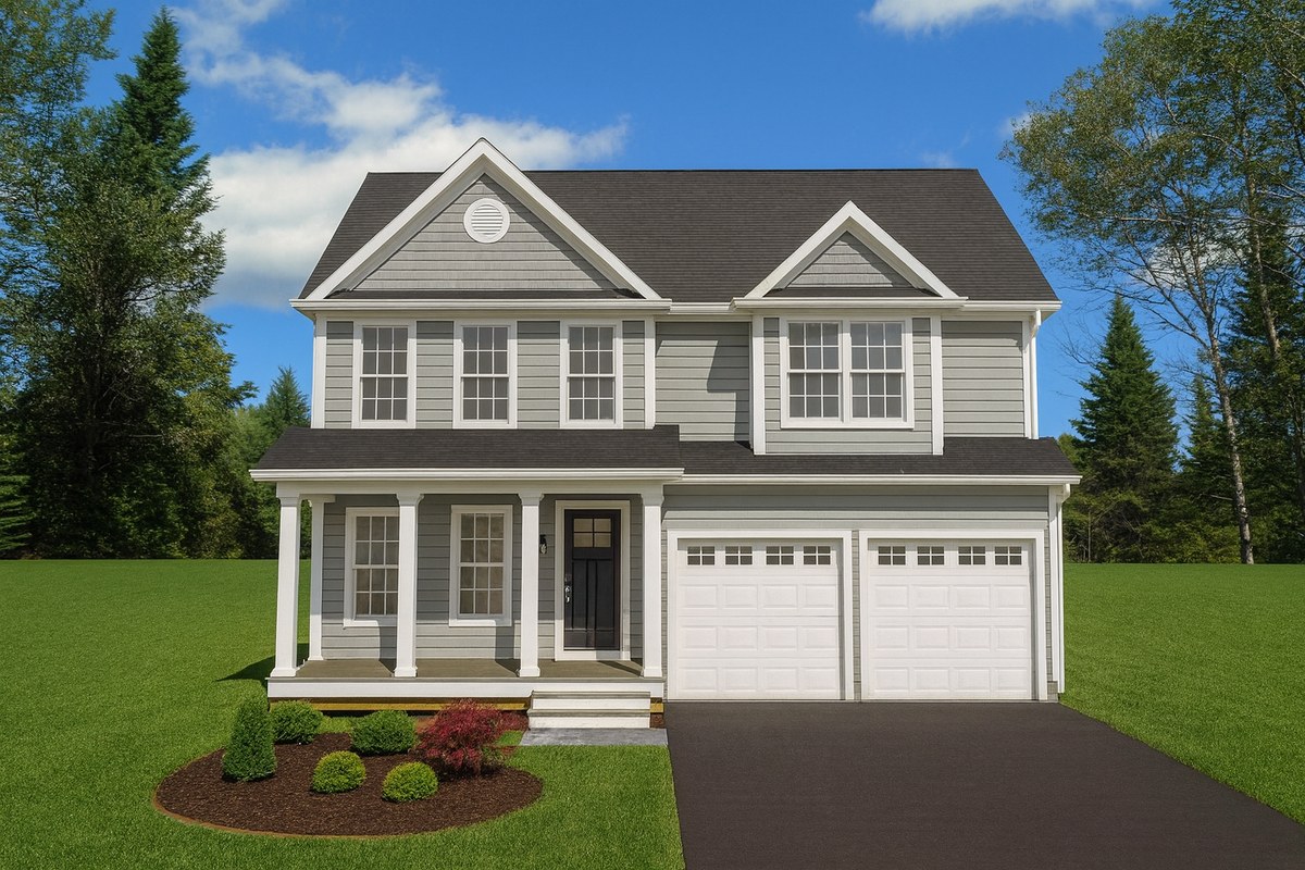 Front elevation of house plan 240705