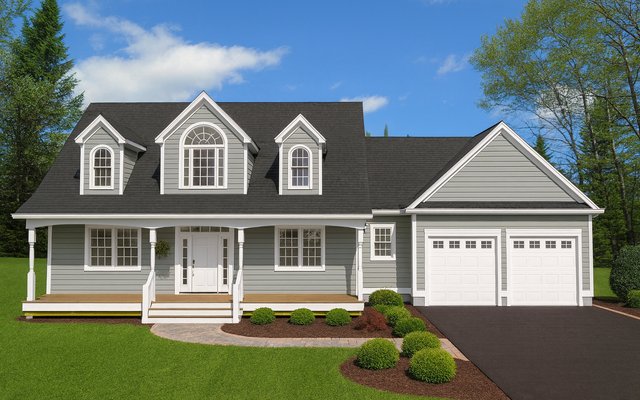 Front elevation of Plan 240802