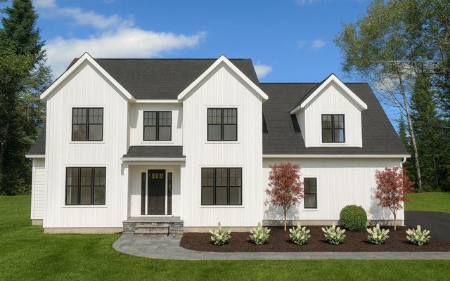 Front elevation of Plan 240901
