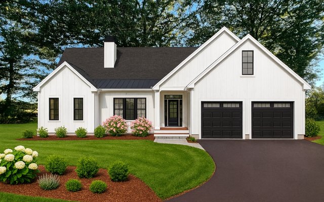Front elevation of Plan 241103