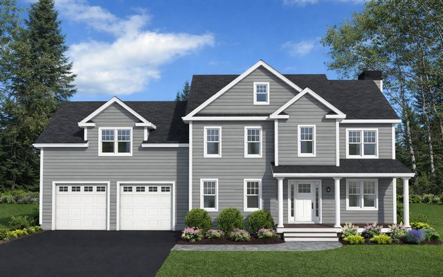 Front elevation of Plan 241106