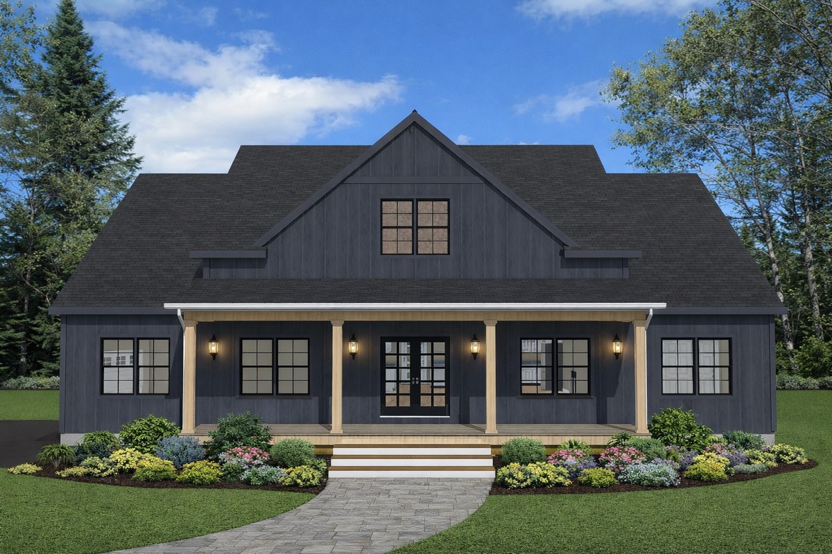 Front elevation of house plan 250101