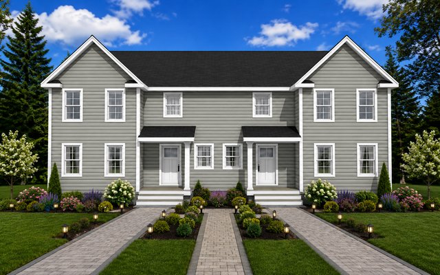 Front elevation of house plan 251203